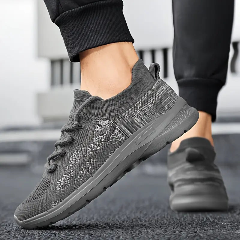Men's Knitted Low-Top Sneakers